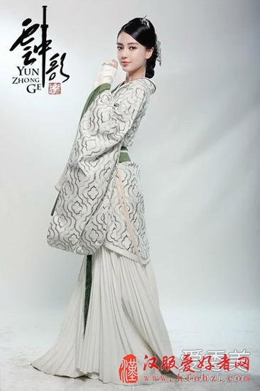  《云中歌》baby唯美造型 汉服首秀美了观众的心