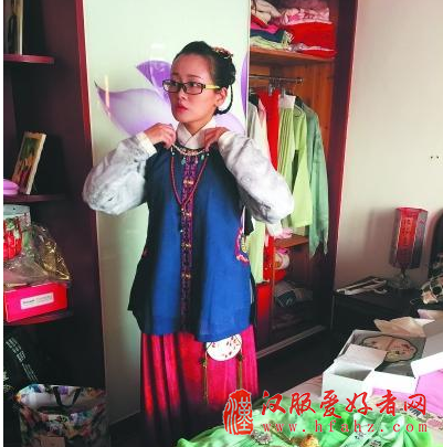 女子每天穿汉服五年没买时装 已将这种方式纳入生活