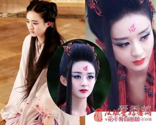 《云中歌》接档花千骨 baby古装发型完胜赵丽颖？