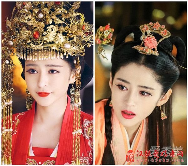 《锦绣未央》李心艾颜值不输唐嫣 古装发型大起底