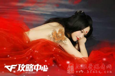 CF火线古典美女七颜专访 古装写真性感诱人