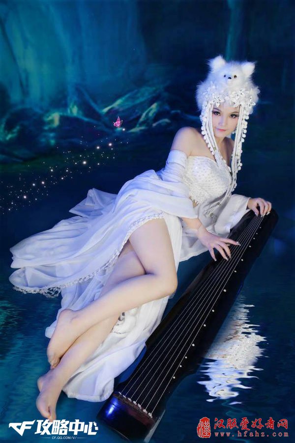 CF火线古典美女七颜专访 古装写真性感诱人