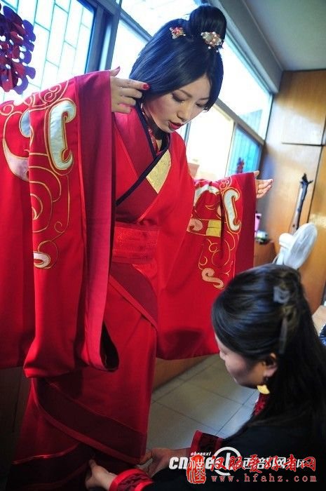 西安汉服婚礼