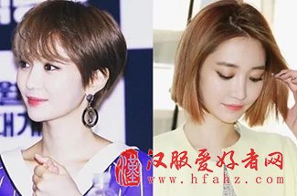 各大明星很火的短发型，美女剪一个秒变明星