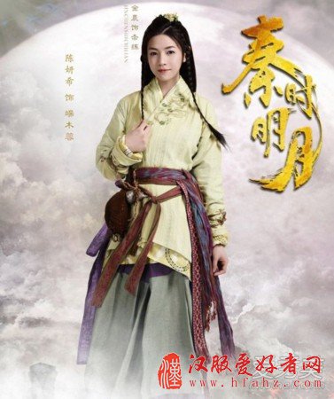 《秦时明月》主演发型图片 陈妍希不敌胡冰卿