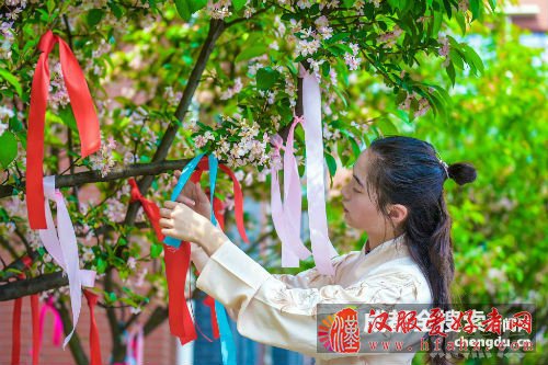 成都七中万达学校花朝节 