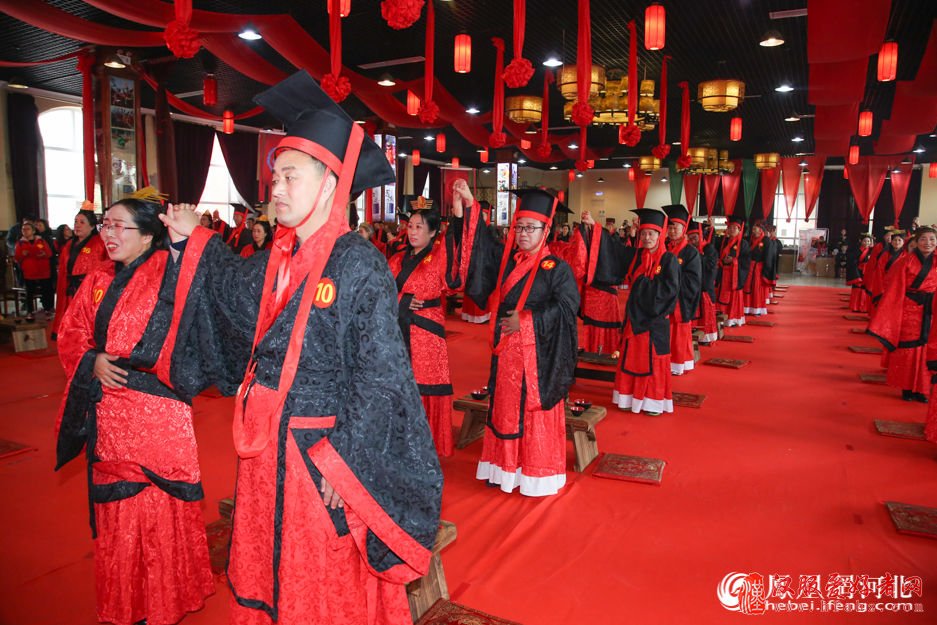 大型汉服婚典举行（图）