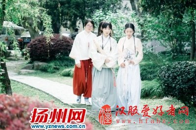 汉服踏青照，刷爆朋友圈 扬大4女生传播传统文化
