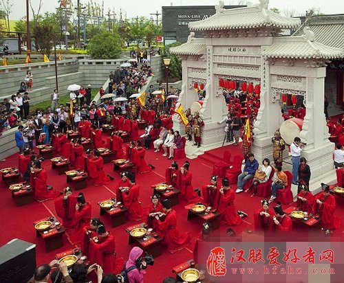 盘点在中国举办的汉服集体婚礼