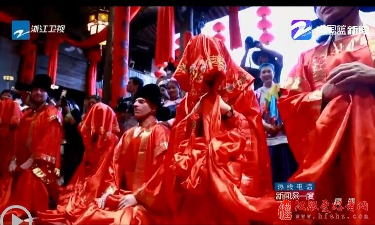 浙江一个古村落 凭什么吸引六国新人举办中式婚礼
