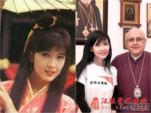 周慧敏晒23年前古装照 今昔对比毫无老化痕迹(图