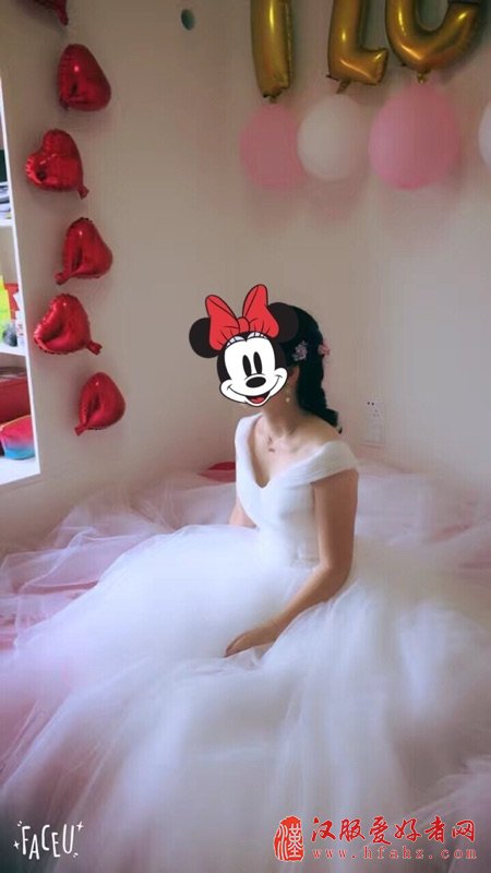 薇好婚纱 新款2017新娘结婚婚纱一字肩婚纱A字裙