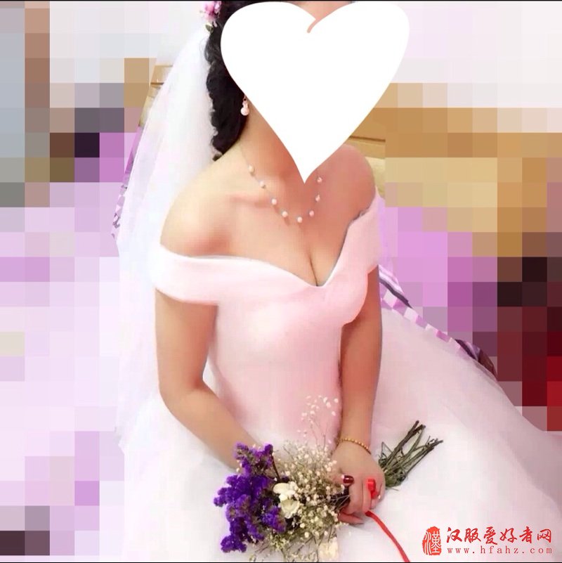 薇好婚纱 新款2017新娘结婚婚纱一字肩婚纱A字裙