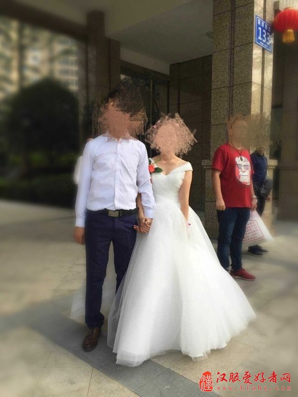 薇好婚纱 新款2017新娘结婚婚纱一字肩婚纱A字裙