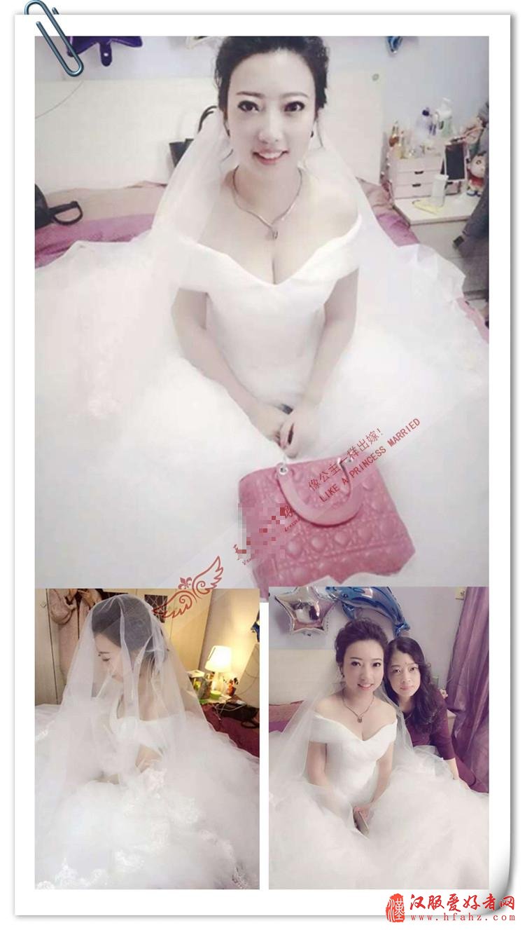 薇好婚纱 新款2017新娘结婚婚纱一字肩婚纱A字裙