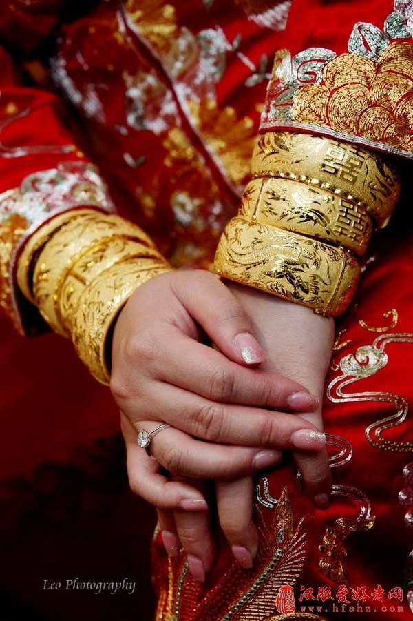 中国传统婚俗，图片来自Pinterest。