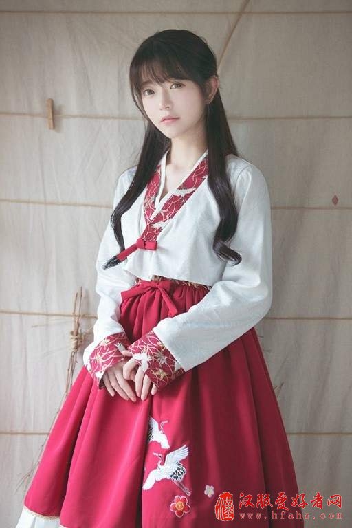 韩国第一美少女yurisa汉服美照 小姐姐街头卖萌求