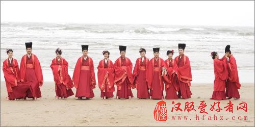 组图：汉服集体婚礼