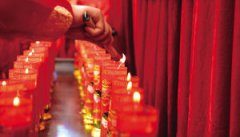 古典传统婚礼 情浓中国红(组图)