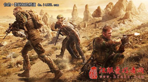 GIF动画展示摄影师如何使用后期制作