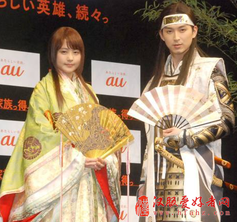 有村架纯出演手机广告 古装扮相饰松田翔太女友